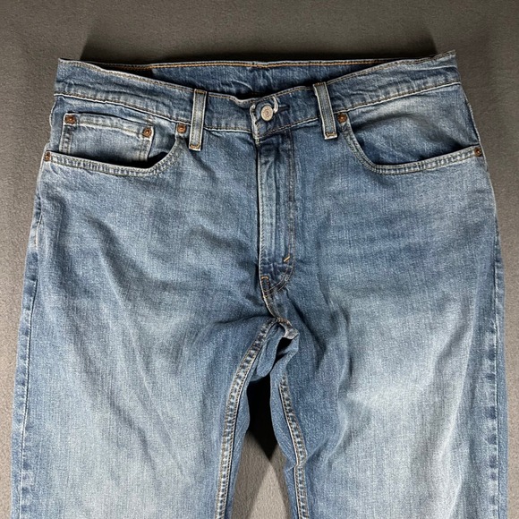 Levis 559 Relaxed Straight Fit Jeans Mens 36x30 Medium Wash Denim Jeans Baggy - Picture 3 of 16